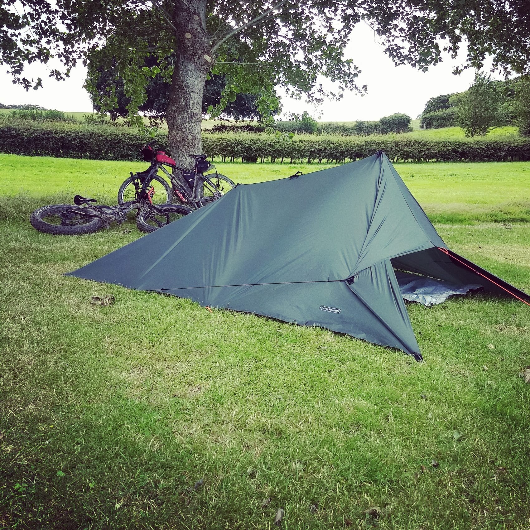 Hiker and Cyclist Pitch