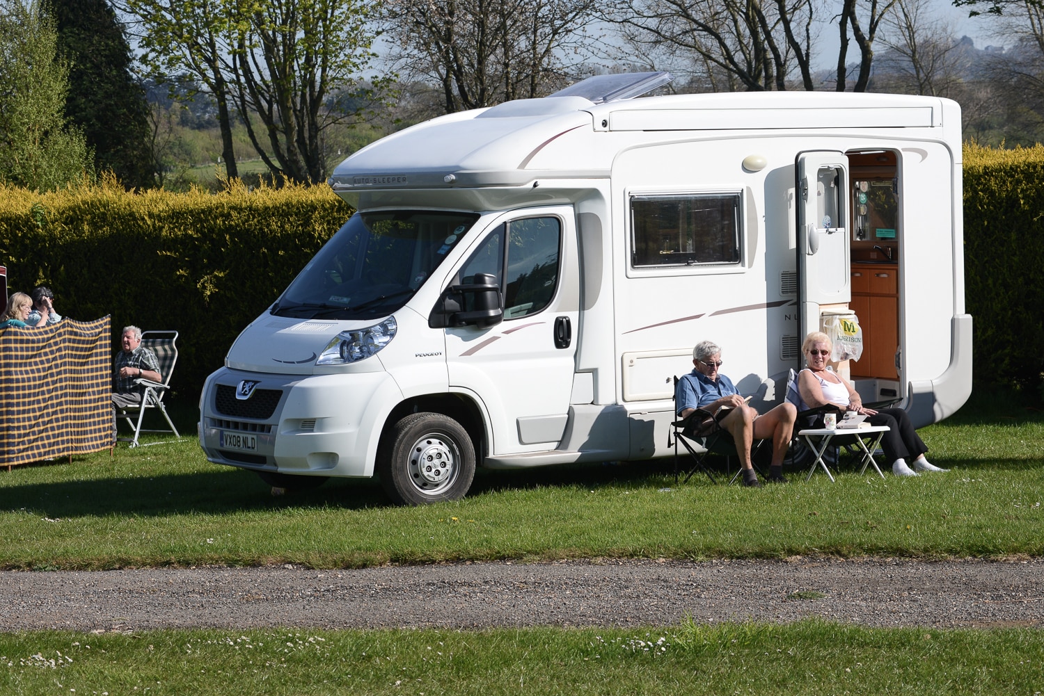 Serviced Motorhome Pitch